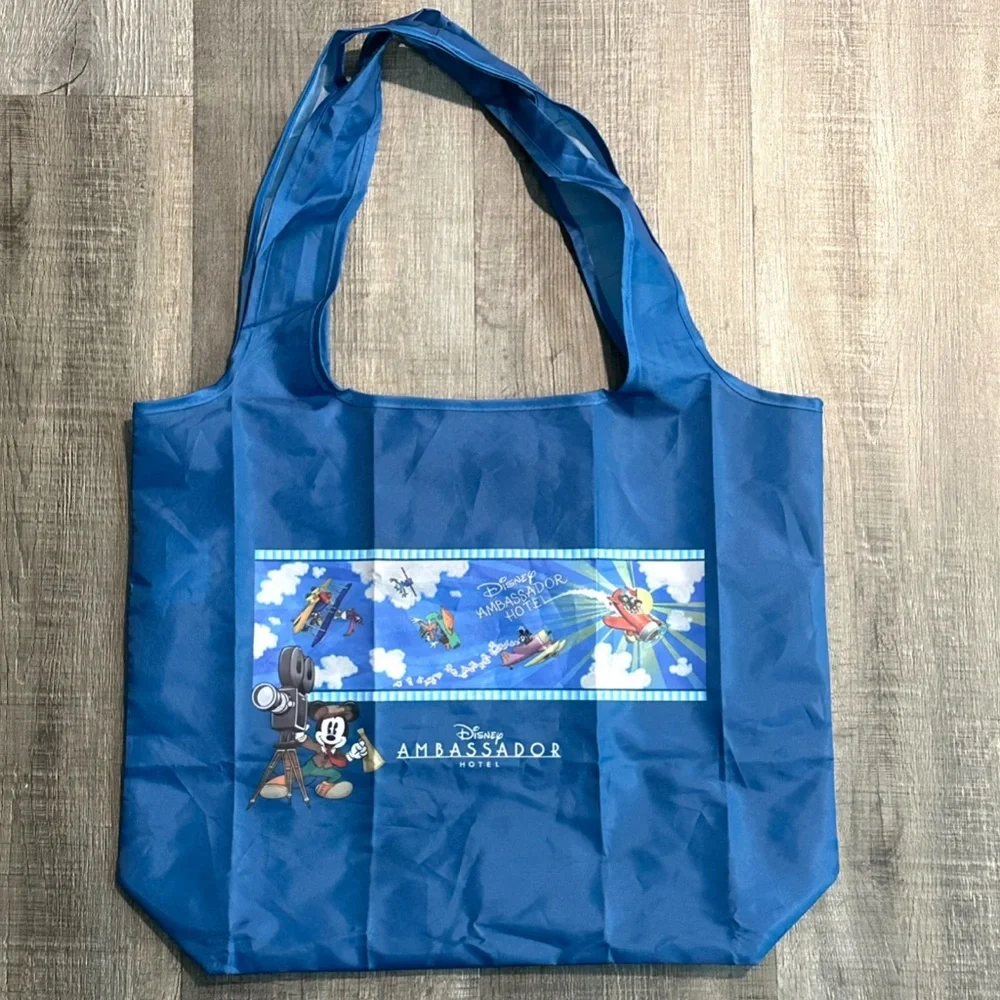 New Tokyo Disney Ambassador Hotel Reusable 2-Pocket Tote Bag